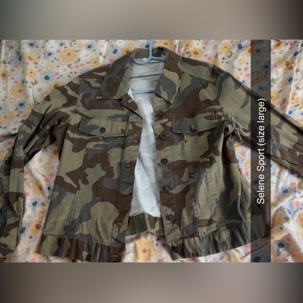 Camo Jean Jacket
